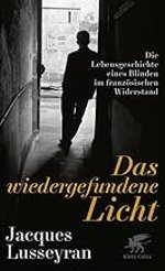 Gezeigt wird das Cover des Romans das wiedergefundene Licht