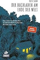 Gezeigt wird das Cover des Romans der Buchladen am Ende der Welt