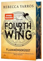 Gezeigt wird das Cover des Romans Fourth Wing