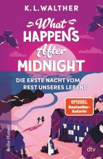 gezeigt wird das Cover zum Buch what happens after midnight