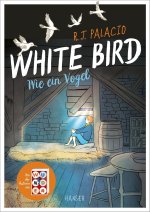 Gezeigt wird das Cover des Romans White Bird