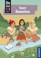 gezeigt wird das Cover zum Buch Tatort Blumenfarm